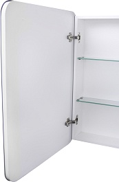 Style Line Зеркальный шкаф Каре 55 L с подсветкой – фотография-5